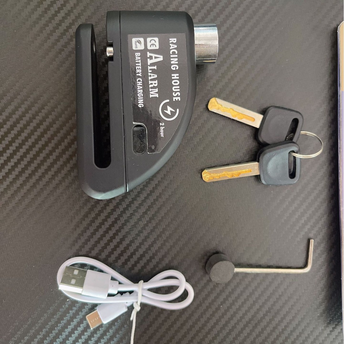 Disc Lock Brake - Blokada tarczy hamulcowej motocykla, roweru, e-roweru