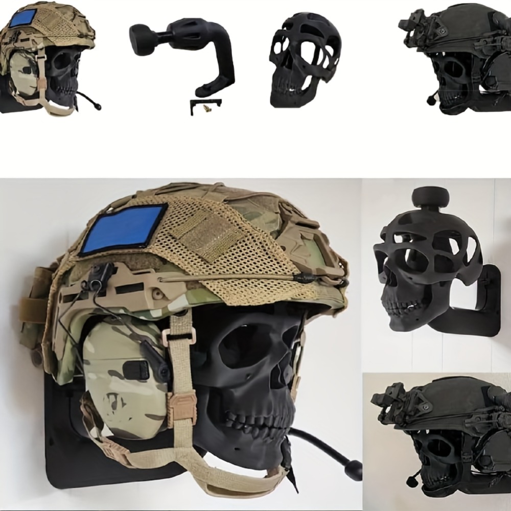 Motorcycle Gear Display Rack - Wytrzymały stojak na kask 3D w