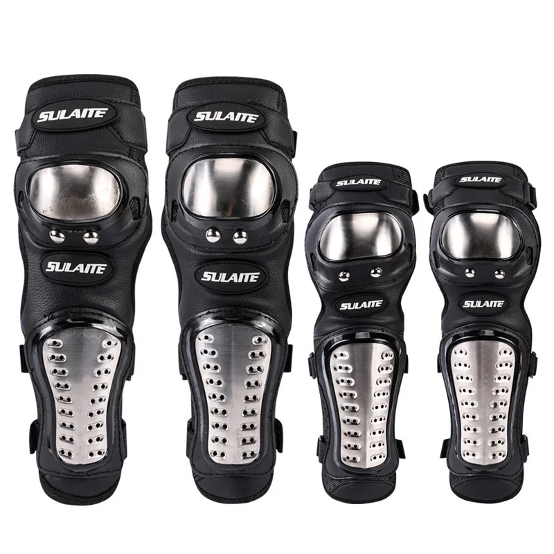 Motorcycle Gear Sale - 4 sztuk/zestaw nakolanniki motocyklowe ze stali