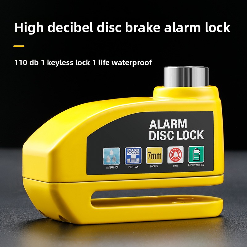 Disc Lock Brake - Alarm blokady hamulca tarczy roweru, blokada