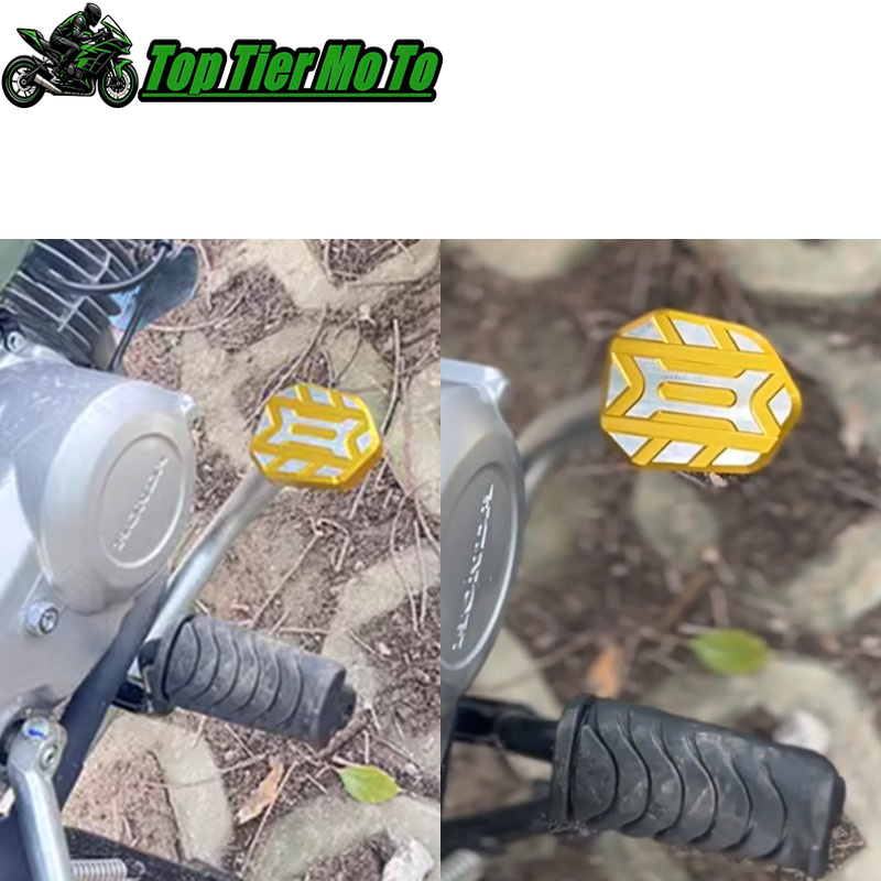 Motorcycle Gear Slipping - Modyfikacja motocykla: poszerzony i antypoślizgowy pedał