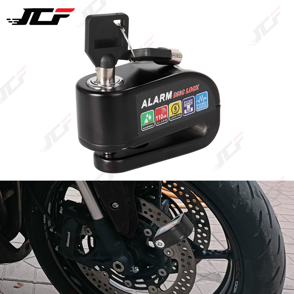 Disc Lock Brake - Blokada alarmowa do motocykla, hamulec tarczowy,