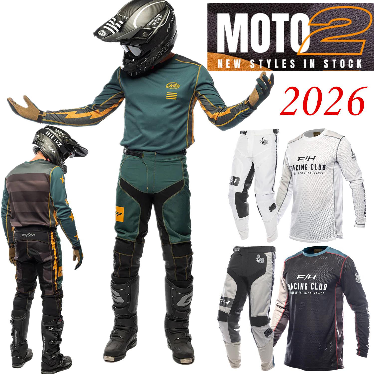 Motorcycle Gear Sale - Zestaw motocyklowy 2026 FH MX Off