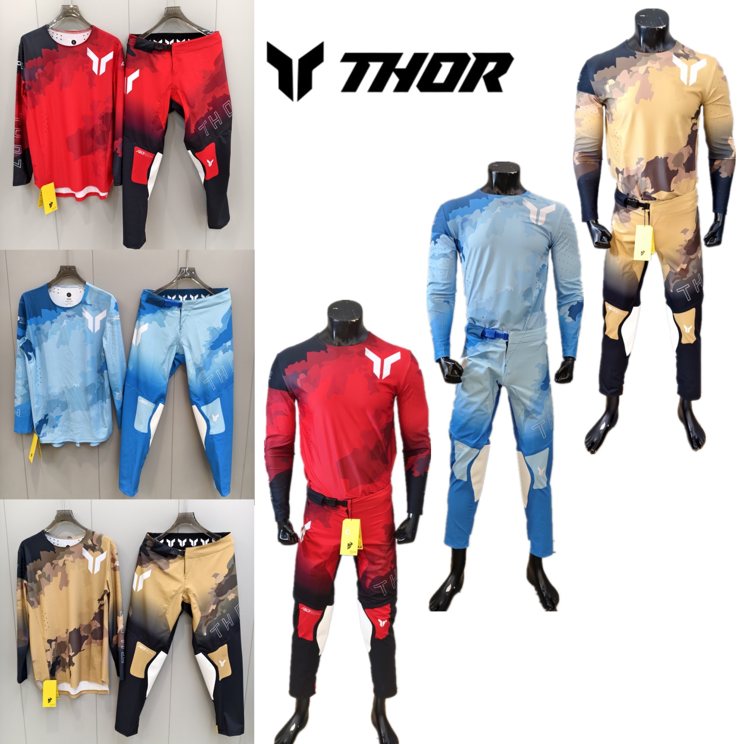 Motorcycle Gear Sale - Zestaw Motocrossowy THOR, Strój Motocyklowy MX