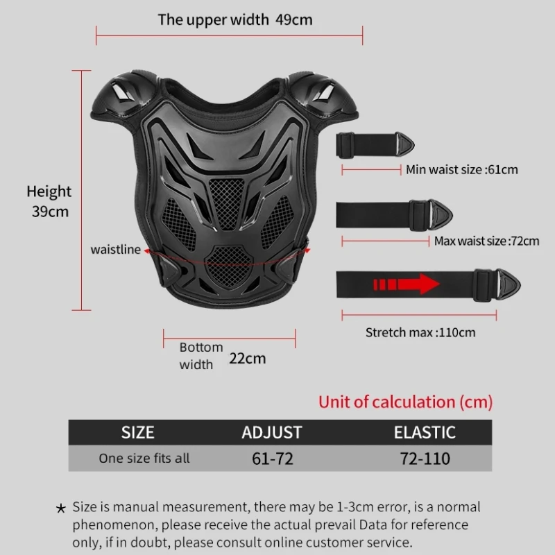 Dziecięce ochraniacze na motoc – Motorcycle Gear Vest recenzja i cena