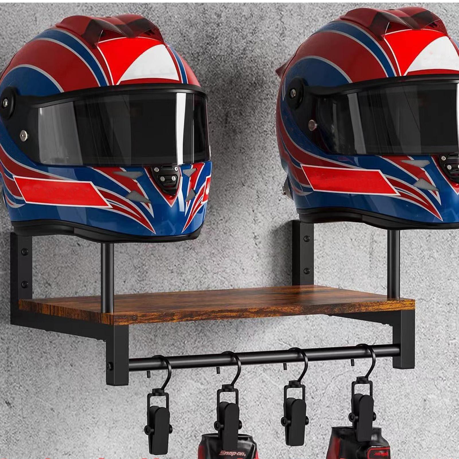 Drewniany stojak na kask motoc – Motorcycle Gear Display Rack recenzja i cena