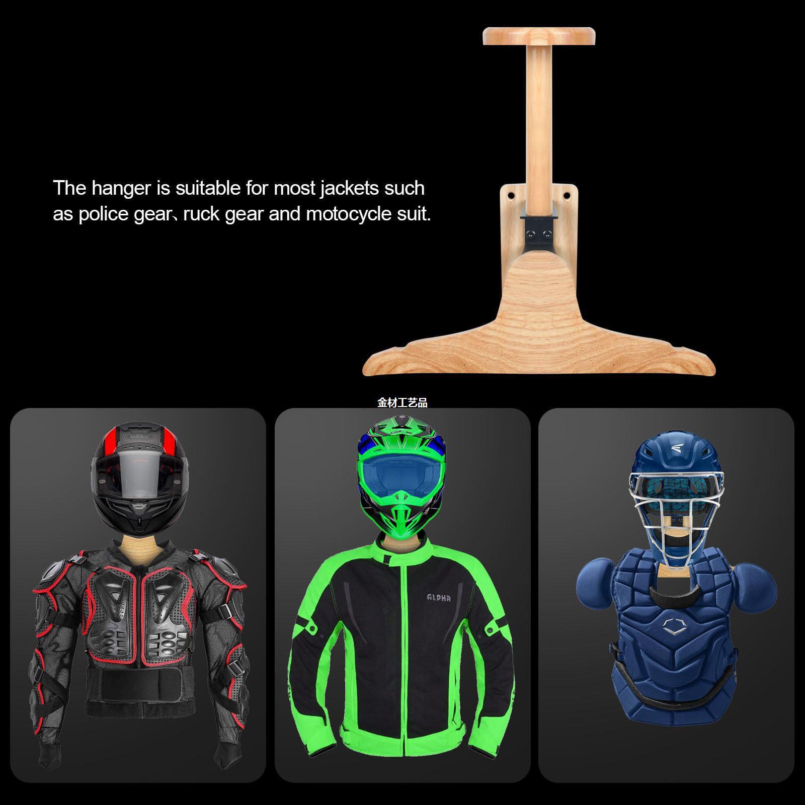 Drewniany stojak do montażu na – Motorcycle Gear Display Rack recenzja i cena