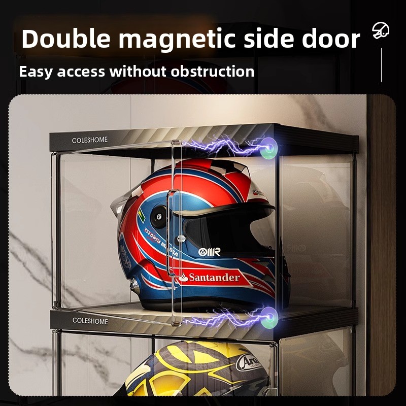 Szafka na kask motocyklowy, st – Motorcycle Gear Display Rack recenzja i cena