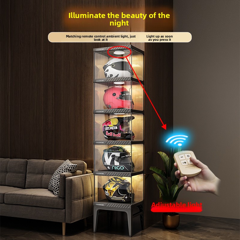 Szafka na kask motocyklowy, st – Motorcycle Gear Display Rack recenzja i cena