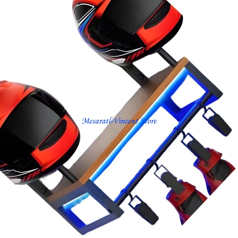 A70F Solidny wieszak ścienny n – Motorcycle Gear Display Rack recenzja i cena